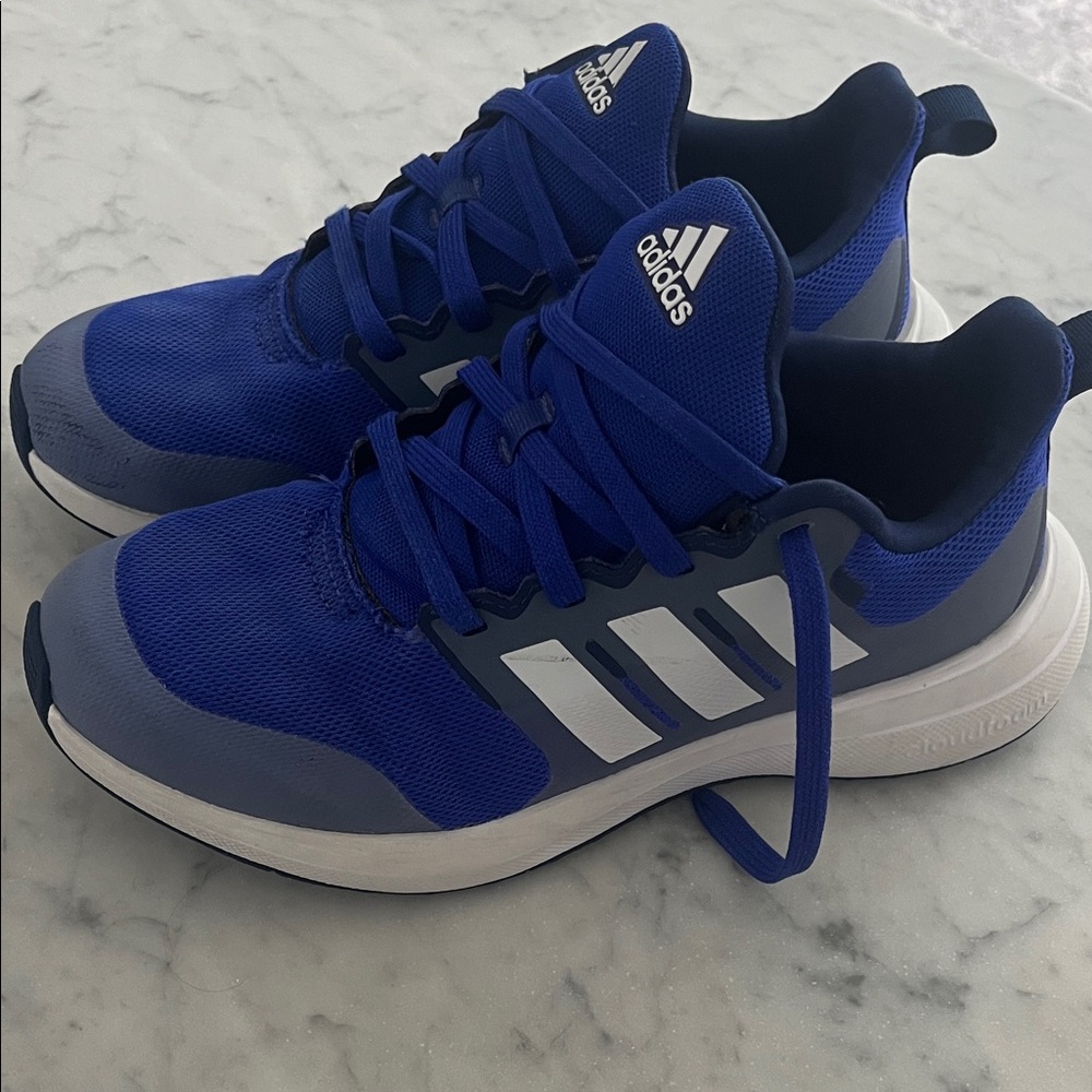 Adidas Boys Blue Athletic Sneakers